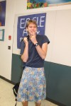Cole Shepard in cross-dressing attire.